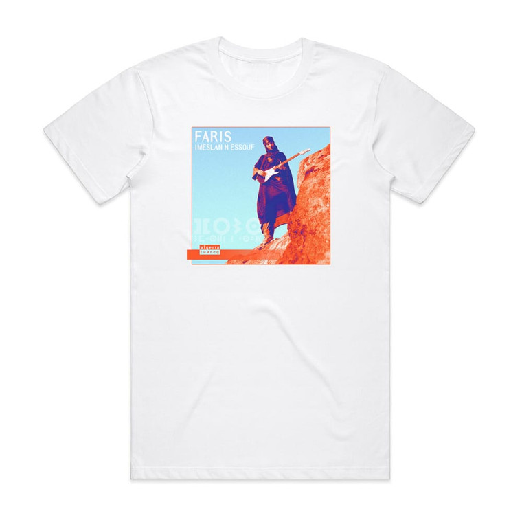 Faris Imeslan N Essouf Album Cover T-Shirt White
