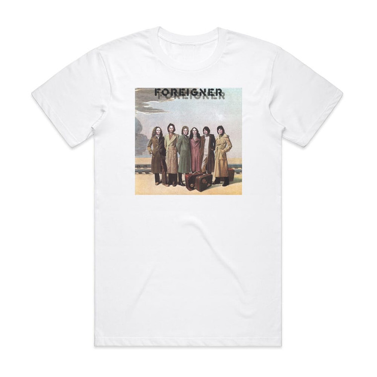 Foreigner Foreigner 1 Album Cover T-Shirt White
