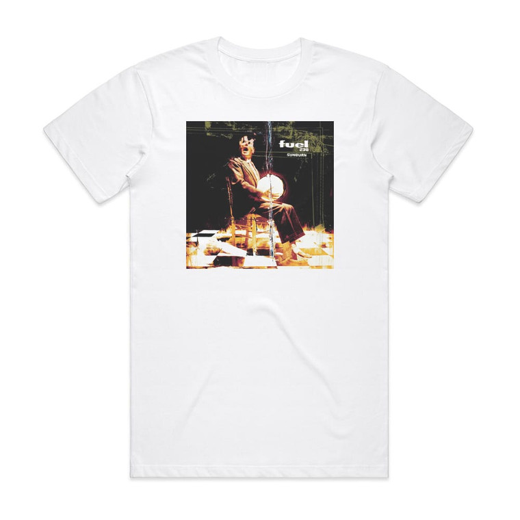 Fuel Sunburn Album Cover T-Shirt White