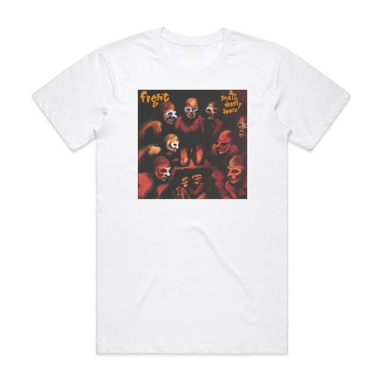 Fight A Small Deadly Space Album Cover T-Shirt White