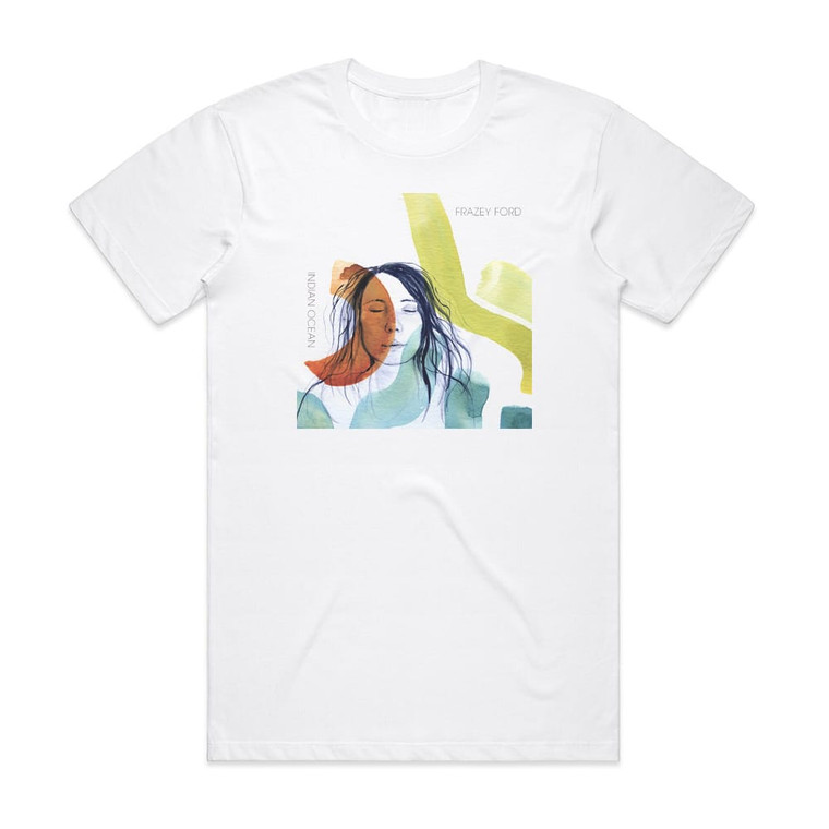 Frazey Ford Indian Ocean Album Cover T-Shirt White