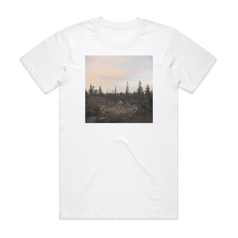Falls of Rauros The Light That Dwells In Rotten Wood 1 Album Cover T-Shirt White