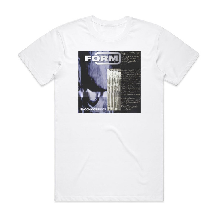 Form Shock Corridor Album Cover T-Shirt White