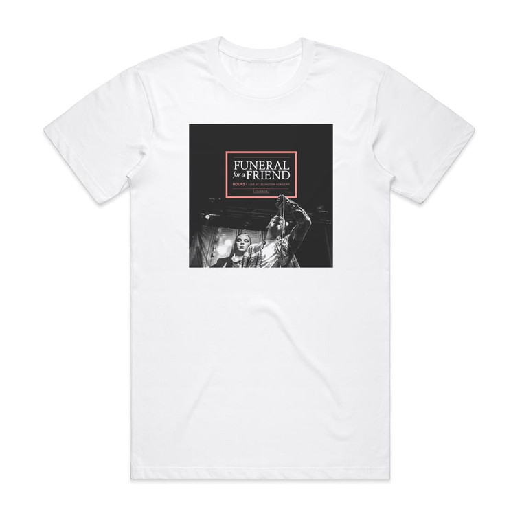 Funeral for a Friend Hours Live At Islington Academy Album Cover T-Shirt White