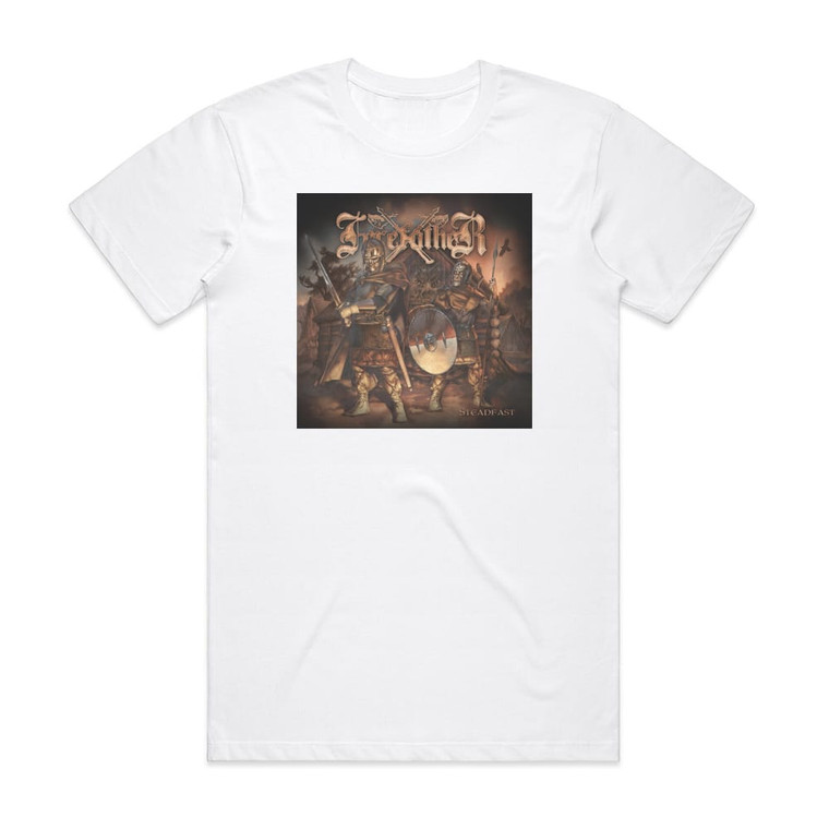 Forefather Steadfast Album Cover T-Shirt White
