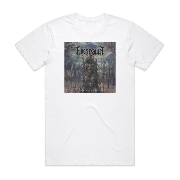 Firespawn The Reprobate Album Cover T-Shirt White