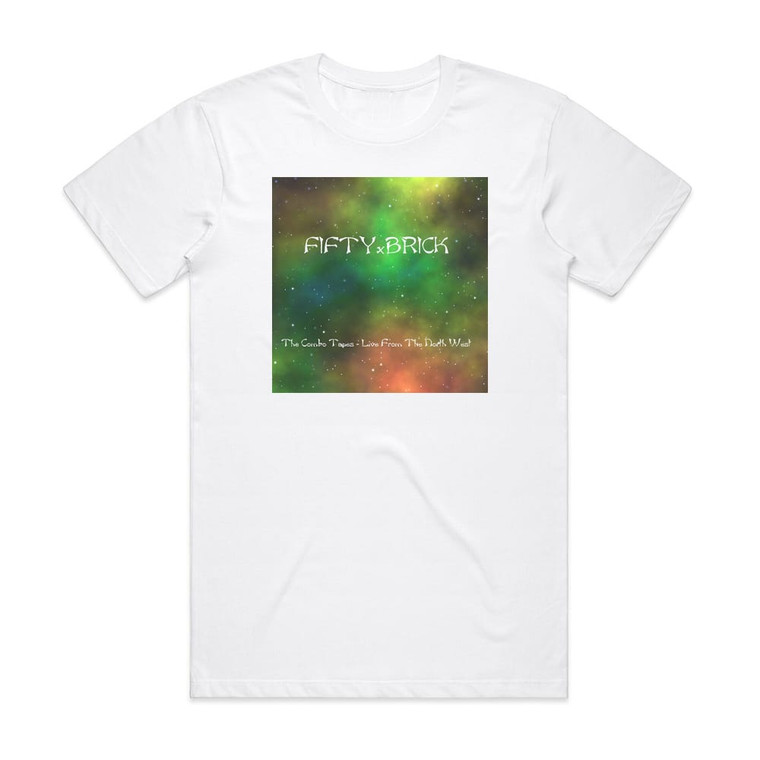 FIFTYxBRICK The Combo Tapes Live From The North West Album Cover T-Shirt White