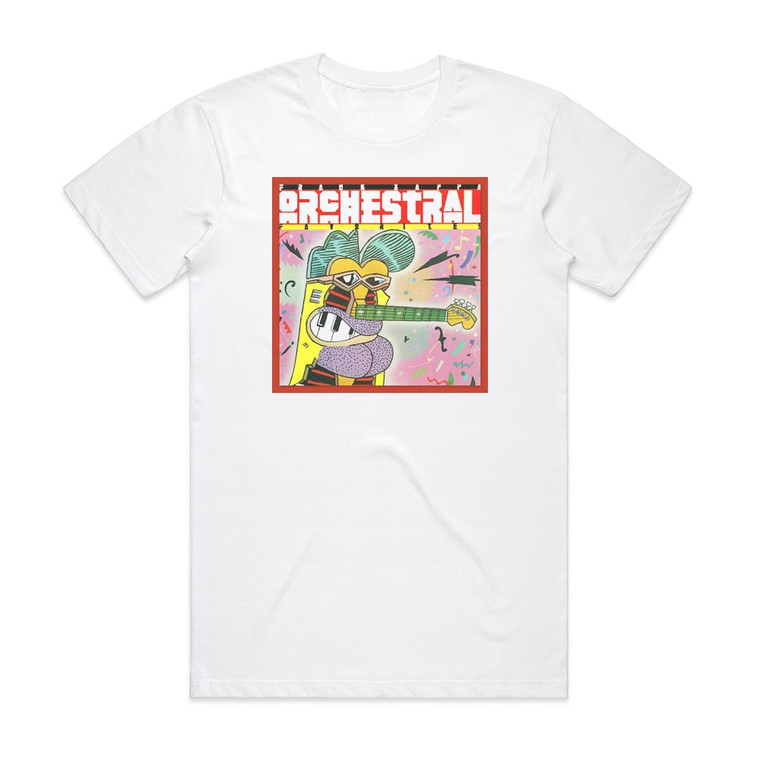 Frank Zappa Orchestral Favorites Album Cover T-Shirt White Frank Zappa Orchestral Favorites Album Cover T-Shirt White