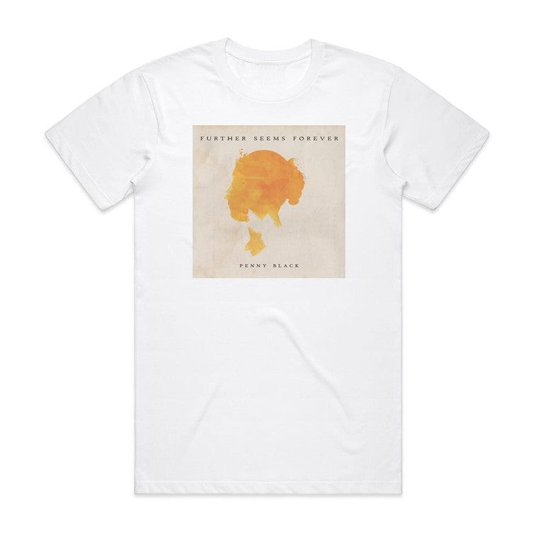 Further Seems Forever Penny Black Album Cover T-Shirt White