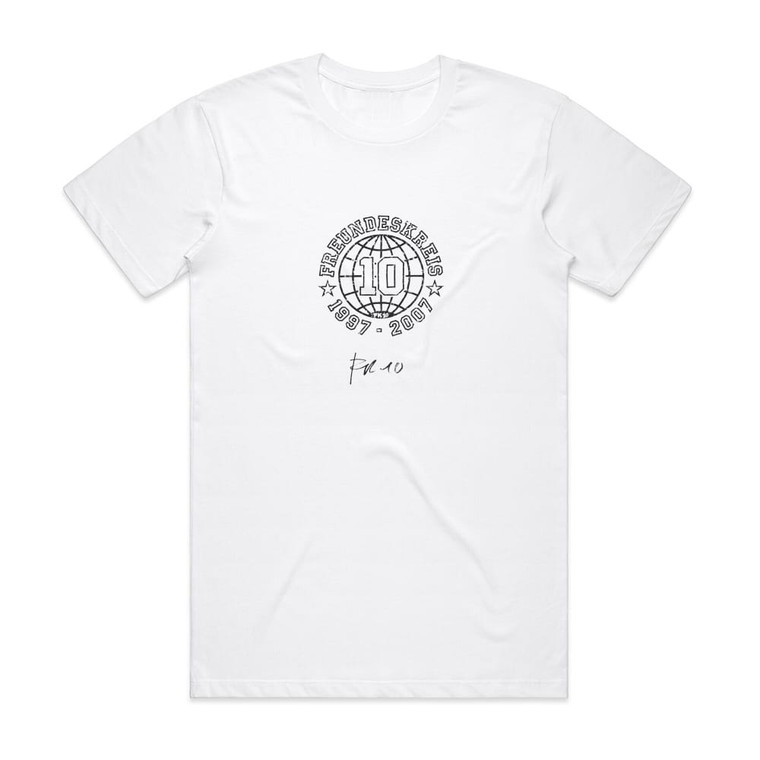 Freundeskreis Fk10 Album Cover T-Shirt White