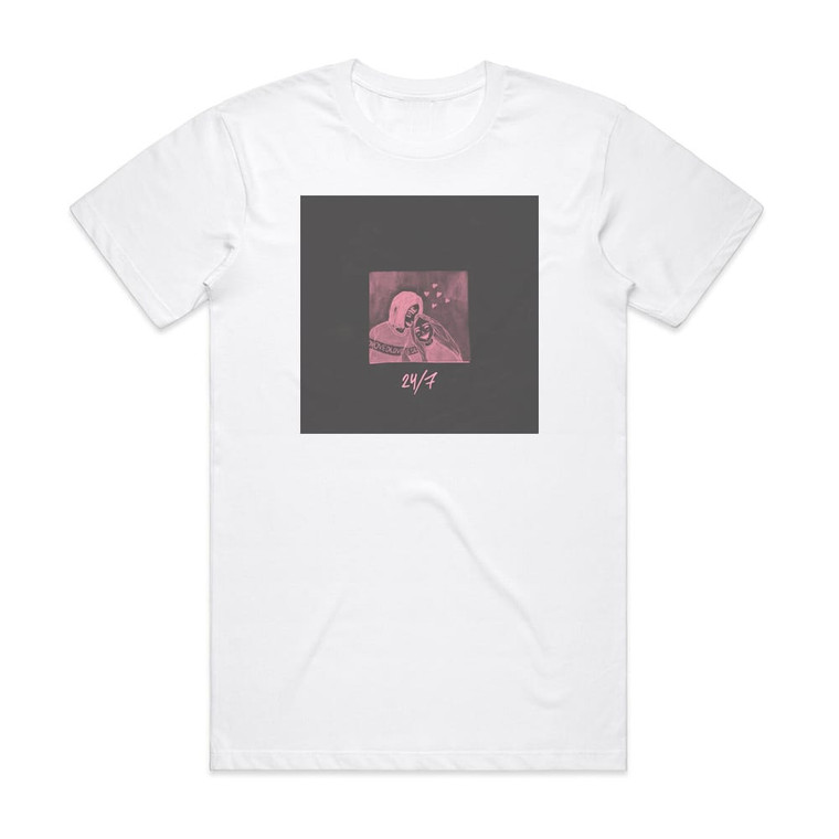 FACE 24 7 Album Cover T-Shirt White