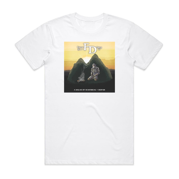 Fierce Deity A Ballad Of Heartbreak Despair Album Cover T-Shirt White