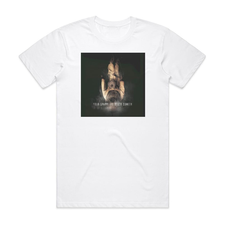 Falling Up Your Sparkling Death Cometh Album Cover T-Shirt White