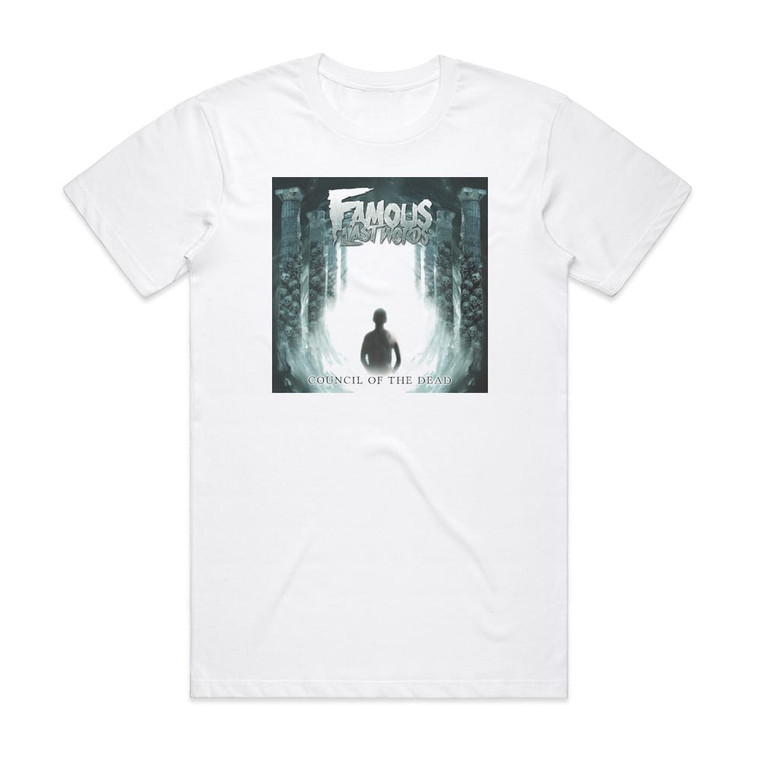 Famous Last Words Council Of The Dead Album Cover T-Shirt White
