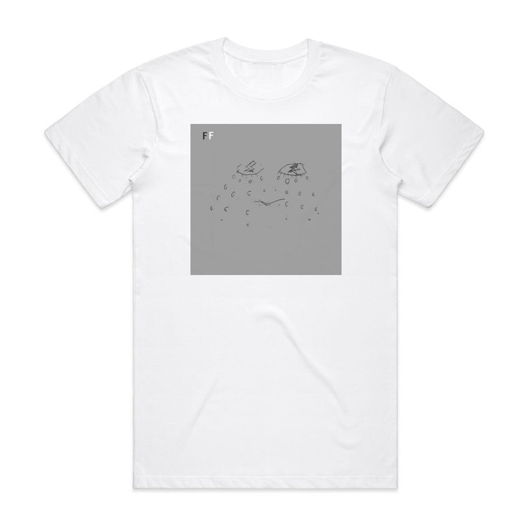 Factory Floor Talking On Cliffs Album Cover T-Shirt White