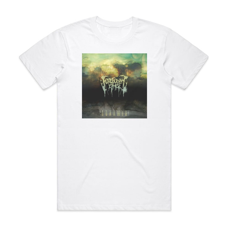 Foreboding Ether Dunamis Album Cover T-Shirt White