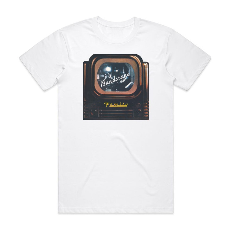 Family Bandstand Album Cover T-Shirt White