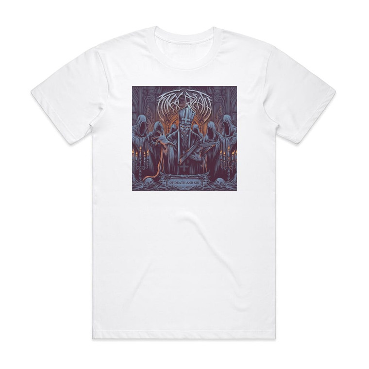 Final Breath Of Death And Sin Album Cover T-Shirt White