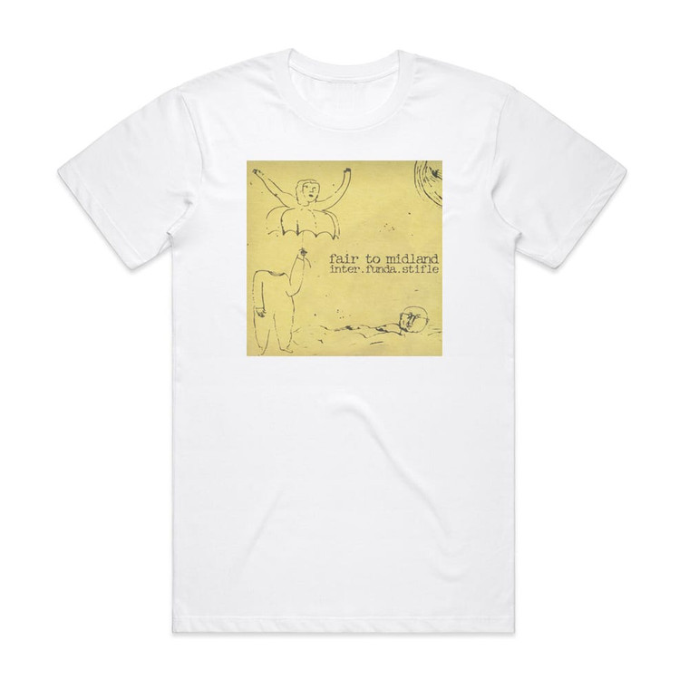 Fair to Midland Interfundastifle Album Cover T-Shirt White