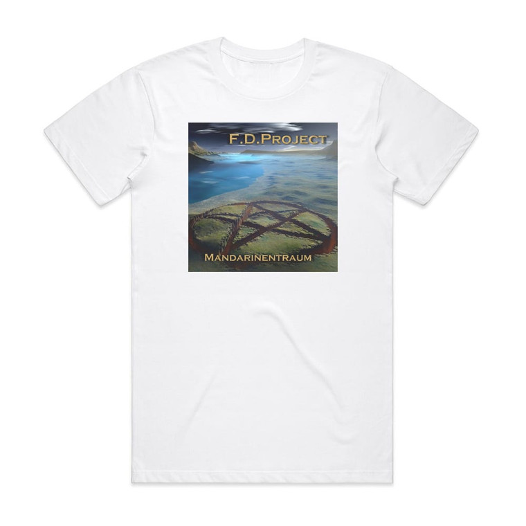 FD Project Mandarinentraum Album Cover T-Shirt White