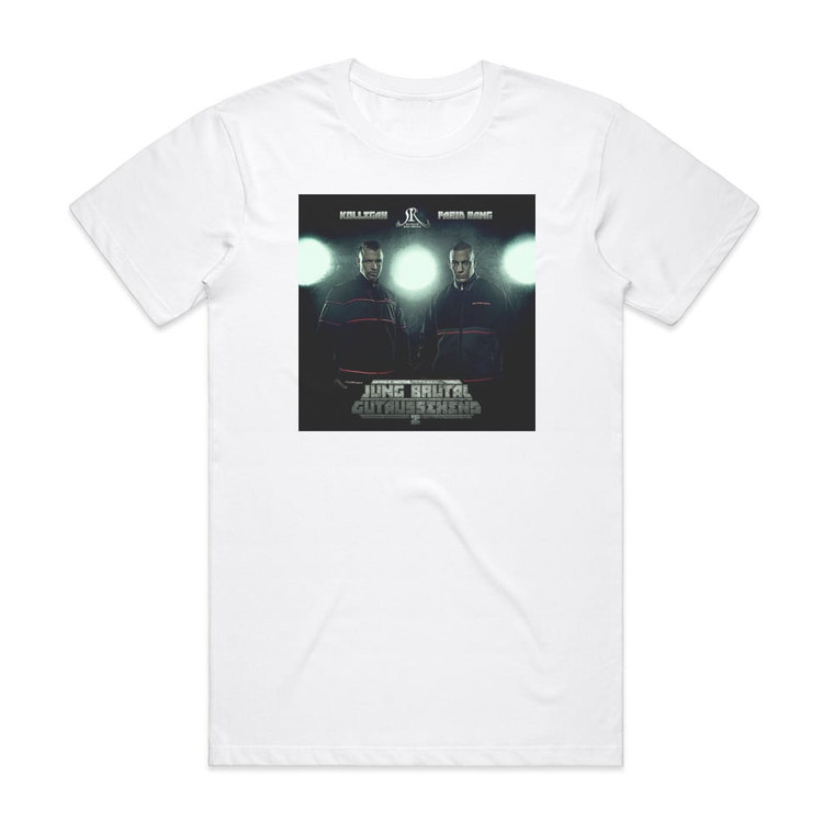 Farid Bang Jung Brutal Gutaussehend 2 Premium Edition Album Cover T-Shirt White