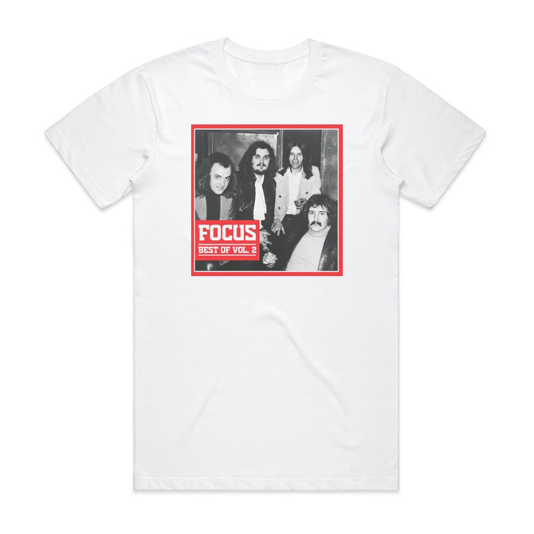Focus Best Of Vol 2 Album Cover T-Shirt White