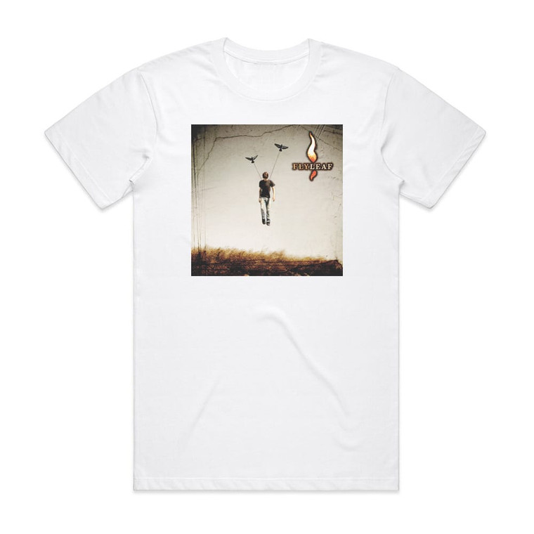 Flyleaf Flyleaf Album Cover T-Shirt White
