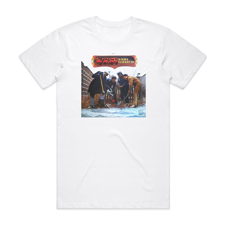 Four Tops Nature Planned It Album Cover T-Shirt White