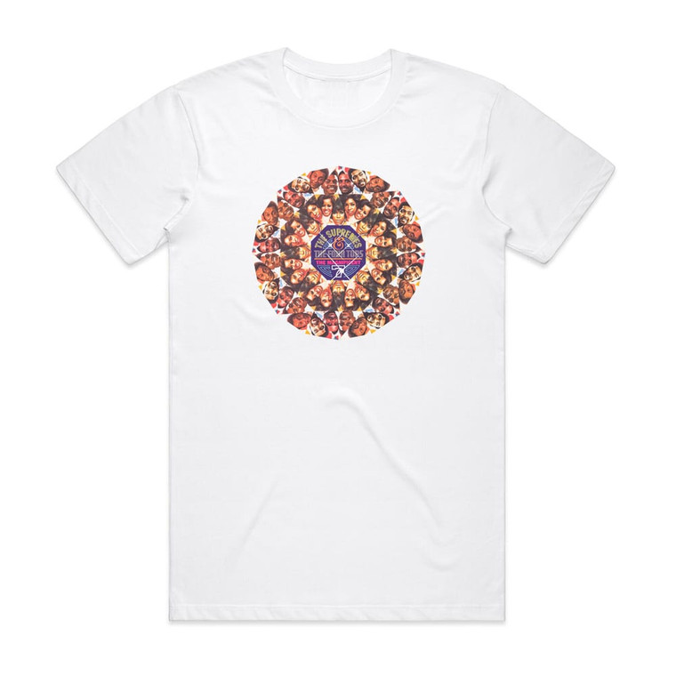 Four Tops The Magnificent 7 Album Cover T-Shirt White