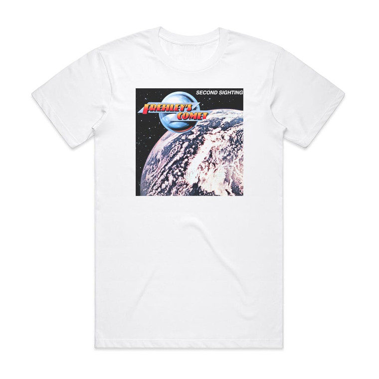 Frehleys Comet Second Sighting Album Cover T-Shirt White