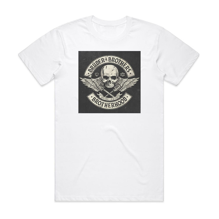 Frei Wild Brotherhood Album Cover T-Shirt White
