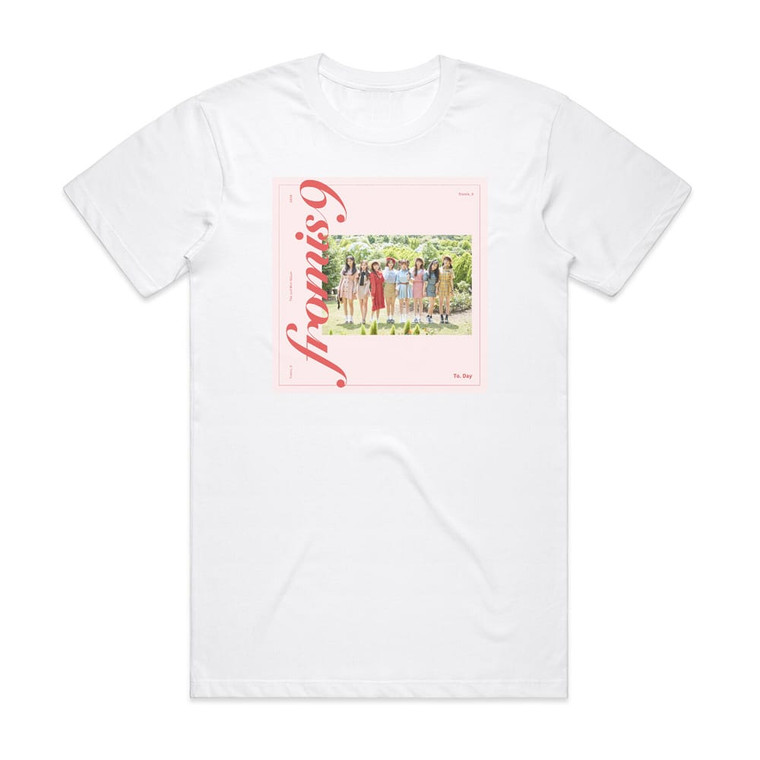 fromis_9 To Day Album Cover T-Shirt White