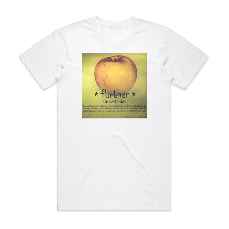 Further Grimes Golden Album Cover T-Shirt White