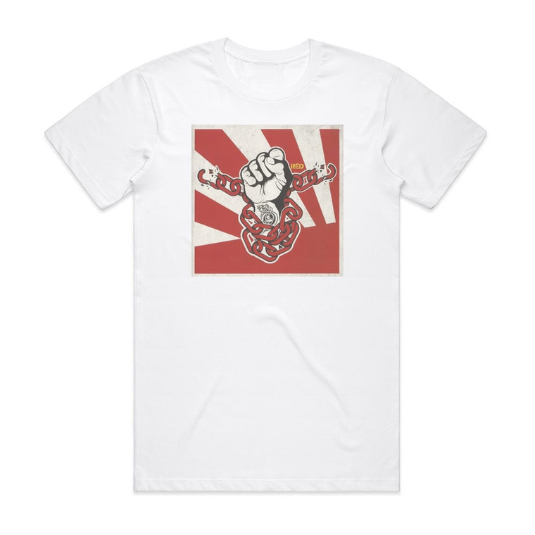 Ferocious Dog Red Album Cover T-Shirt White