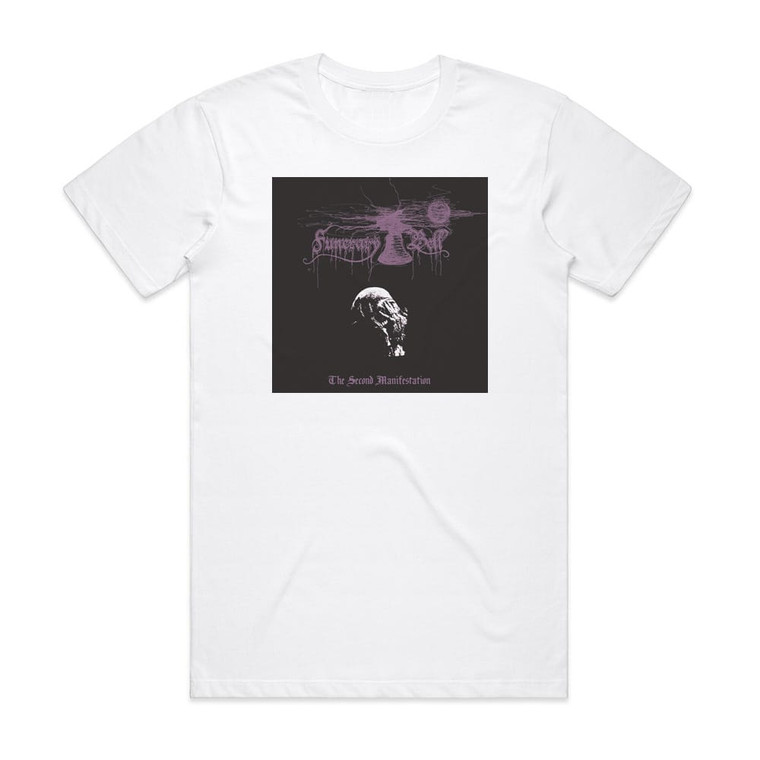 Funerary Bell The Second Manifestation Album Cover T-Shirt White