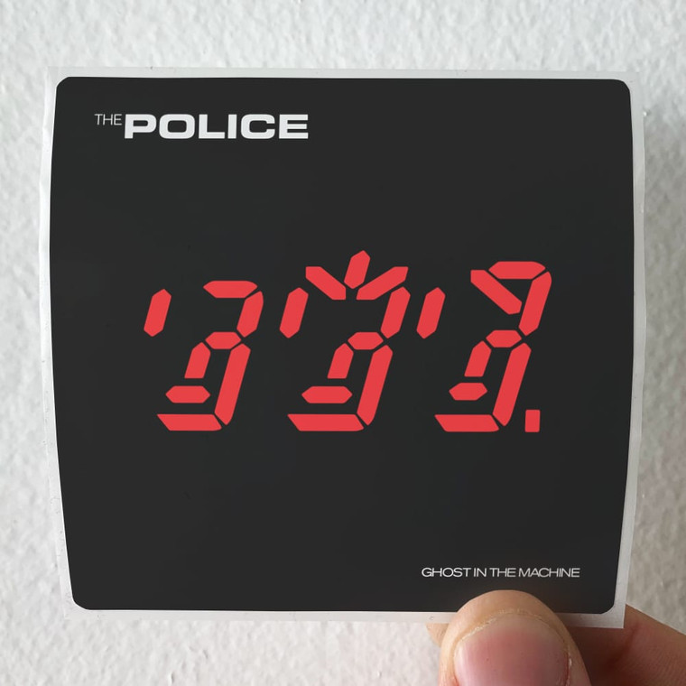 The Police Ghost In The Machine Album Cover Sticker