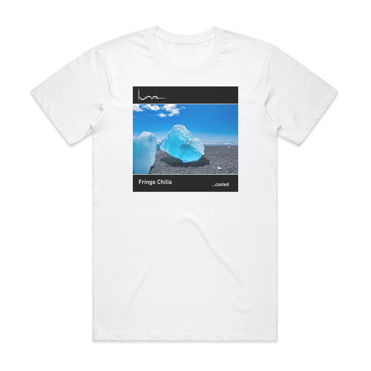 Fringo Chills Cooled Album Cover T-Shirt White