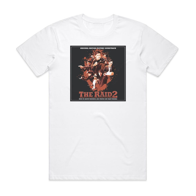 Fajar Yuskemal The Raid 2 Album Cover T-Shirt White