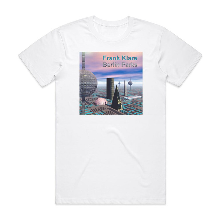 Frank Klare Berlin Parks Album Cover T-Shirt White