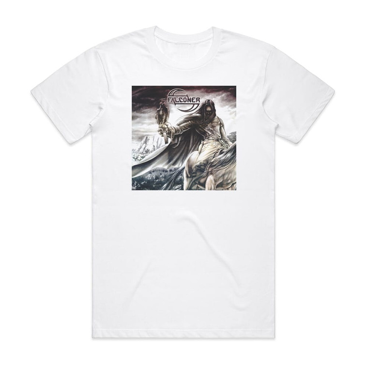 Falconer Falconer Album Cover T-Shirt White