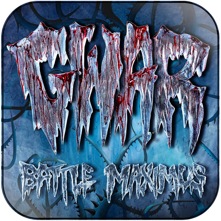 GWAR Battle Maximus Album Cover Sticker