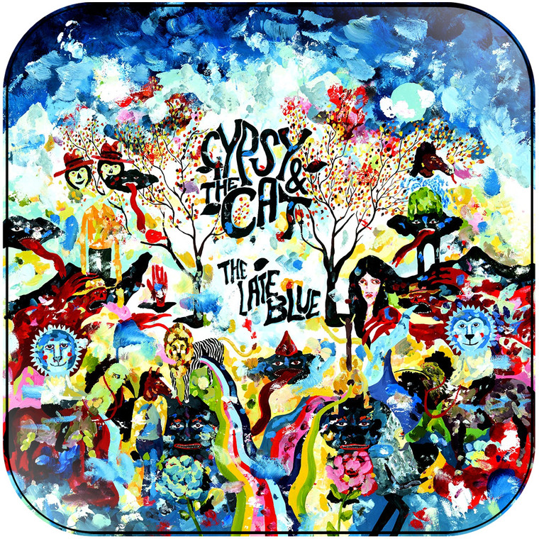 Gypsy and The Cat The Late Blue Album Cover Sticker