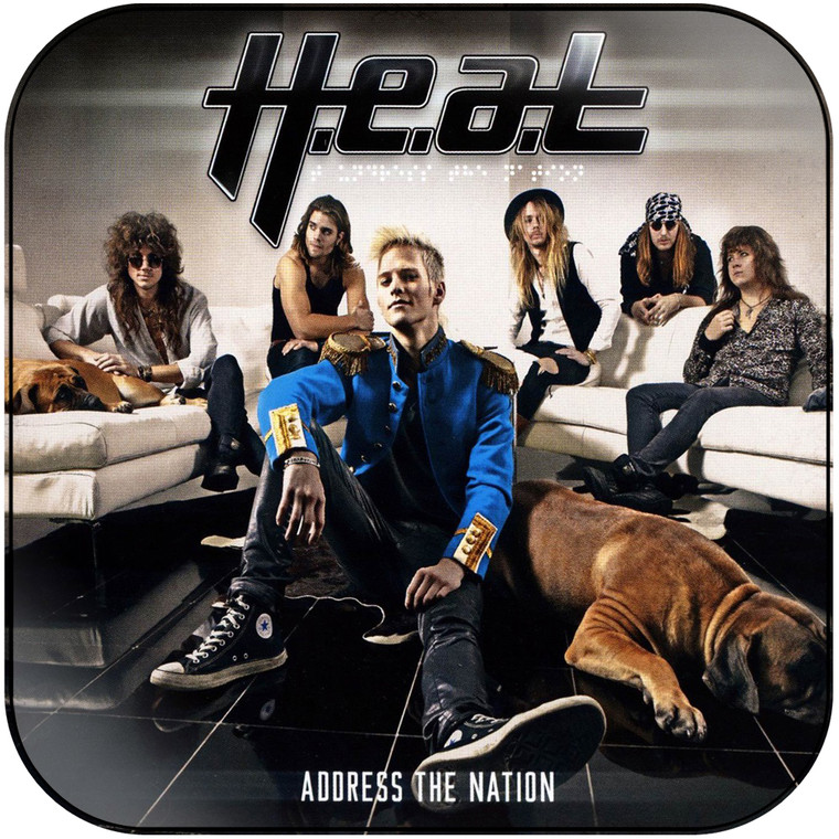 HEAT Adderss The Nation Album Cover Sticker