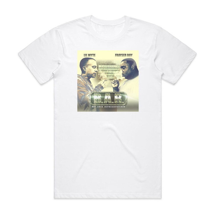 Frayser Boy Bar Album Cover T-Shirt White