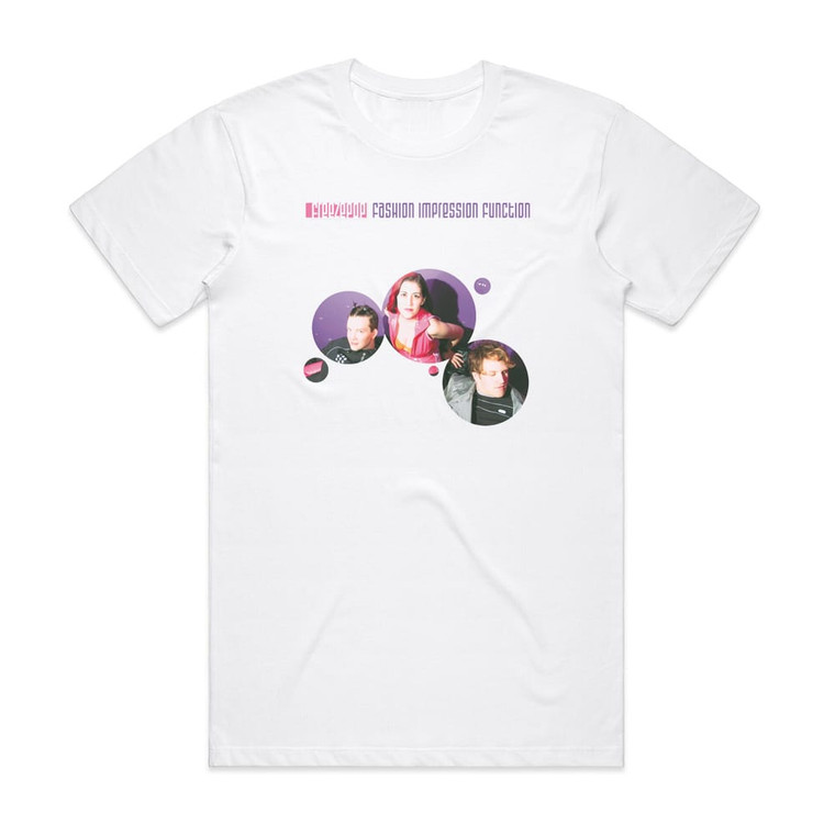 Freezepop Fashion Impression Function Album Cover T-Shirt White