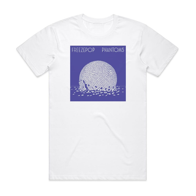 Freezepop Phantoms Album Cover T-Shirt White