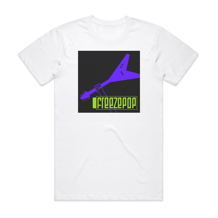 Freezepop Rokk Ep 1 Album Cover T-Shirt White
