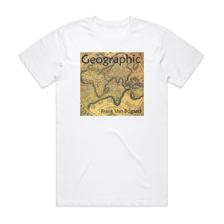 Frank Van Bogaert Geographic Album Cover T-Shirt White