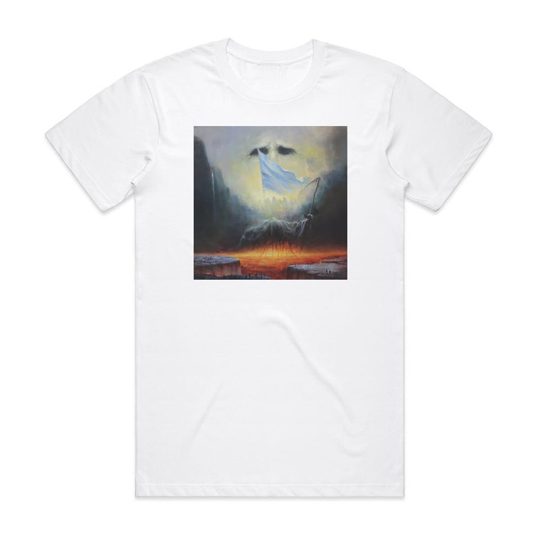 FALSE Portent Album Cover T-Shirt White