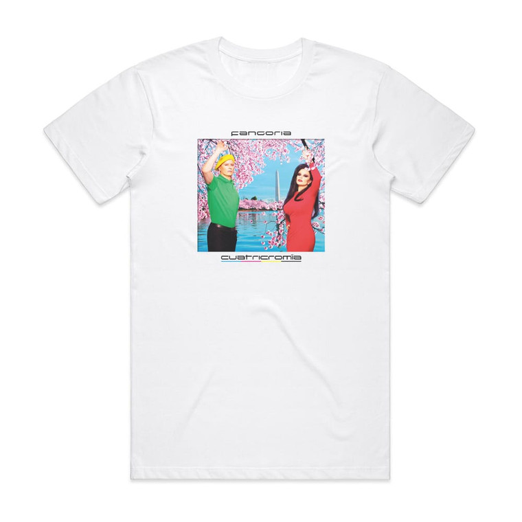 Fangoria Cuatricroma Album Cover T-Shirt White